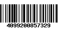 Código de Barras 4099200857329