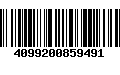 Código de Barras 4099200859491