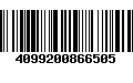 Código de Barras 4099200866505