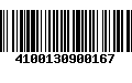 Código de Barras 4100130900167