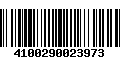 Código de Barras 4100290023973