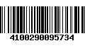 Código de Barras 4100290095734