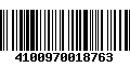 Código de Barras 4100970018763