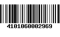 Código de Barras 4101060002969