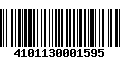 Código de Barras 4101130001595