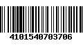 Código de Barras 4101540703706