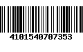 Código de Barras 4101540707353