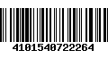 Código de Barras 4101540722264