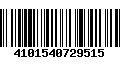 Código de Barras 4101540729515