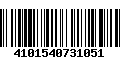 Código de Barras 4101540731051