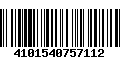 Código de Barras 4101540757112