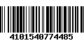 Código de Barras 4101540774485