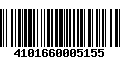 Código de Barras 4101660005155