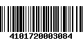 Código de Barras 4101720003084