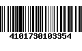 Código de Barras 4101730103354