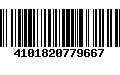 Código de Barras 4101820779667