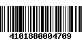 Código de Barras 4101880004709