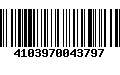 Código de Barras 4103970043797