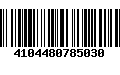 Código de Barras 4104480785030