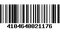 Código de Barras 4104640021176