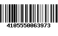 Código de Barras 4105550063973