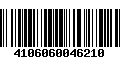 Código de Barras 4106060046210