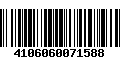 Código de Barras 4106060071588