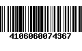 Código de Barras 4106060074367