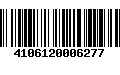 Código de Barras 4106120006277