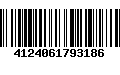 Código de Barras 4124061793186