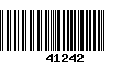 Código de Barras 41242