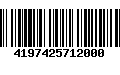 Código de Barras 4197425712000