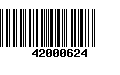 Código de Barras 42000624