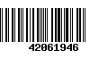 Código de Barras 42061946