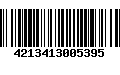 Código de Barras 4213413005395