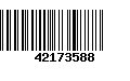 Código de Barras 42173588