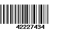 Código de Barras 42227434