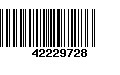 Código de Barras 42229728