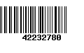 Código de Barras 42232780