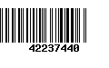 Código de Barras 42237440