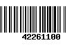 Código de Barras 42261100