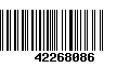 Código de Barras 42268086