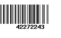 Código de Barras 42272243