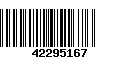 Código de Barras 42295167