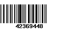 Código de Barras 42369448