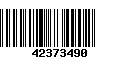 Código de Barras 42373490