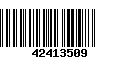 Código de Barras 42413509