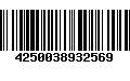 Código de Barras 4250038932569