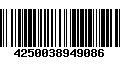 Código de Barras 4250038949086