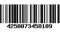 Código de Barras 4250073458109